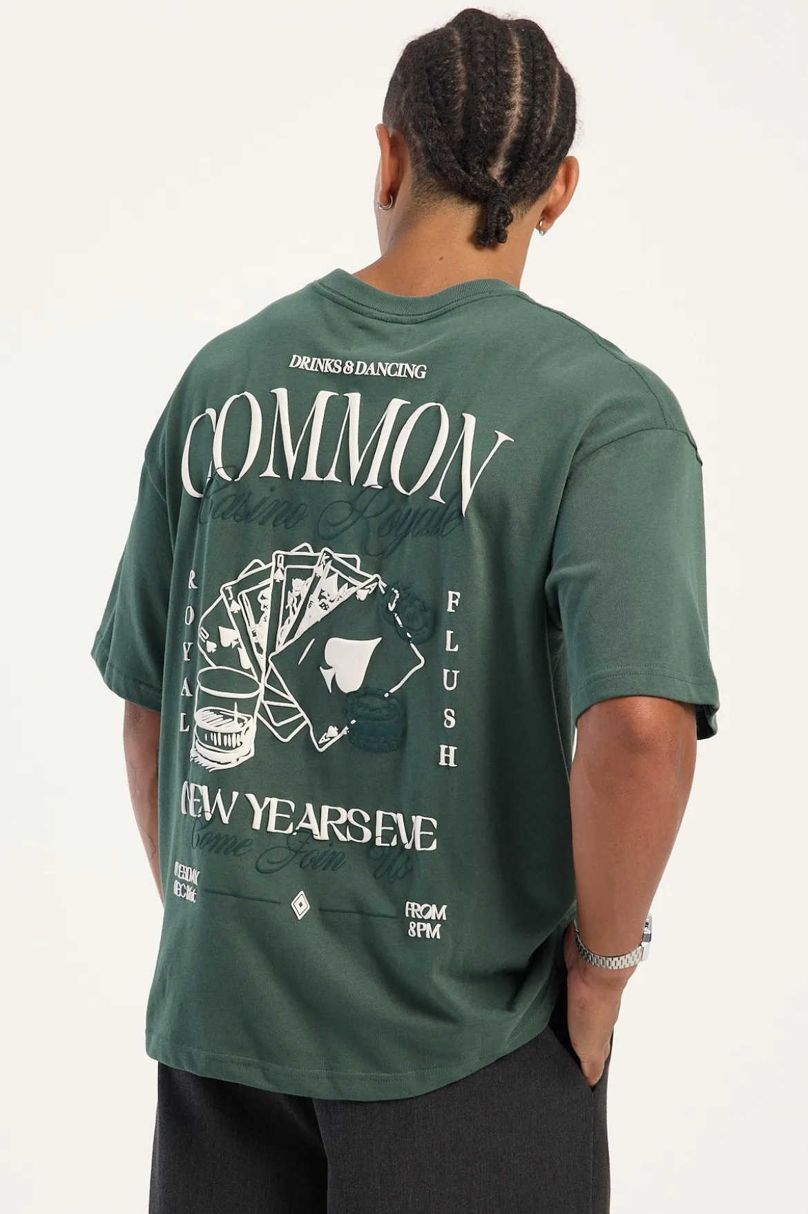 Royale Heavyweight Easy Tee Field Green
