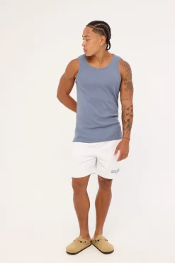 Royalty Elastic Waist Short White
