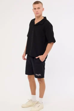 Royalty Elastic Waist Short Black