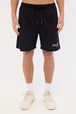 Royalty Elastic Waist Short Black