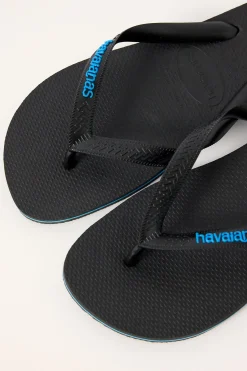 Rubber Logo Black Blue