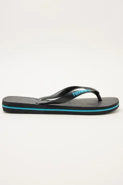 Rubber Logo Black/Turquoise