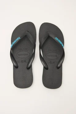 Rubber Logo Black/Turquoise