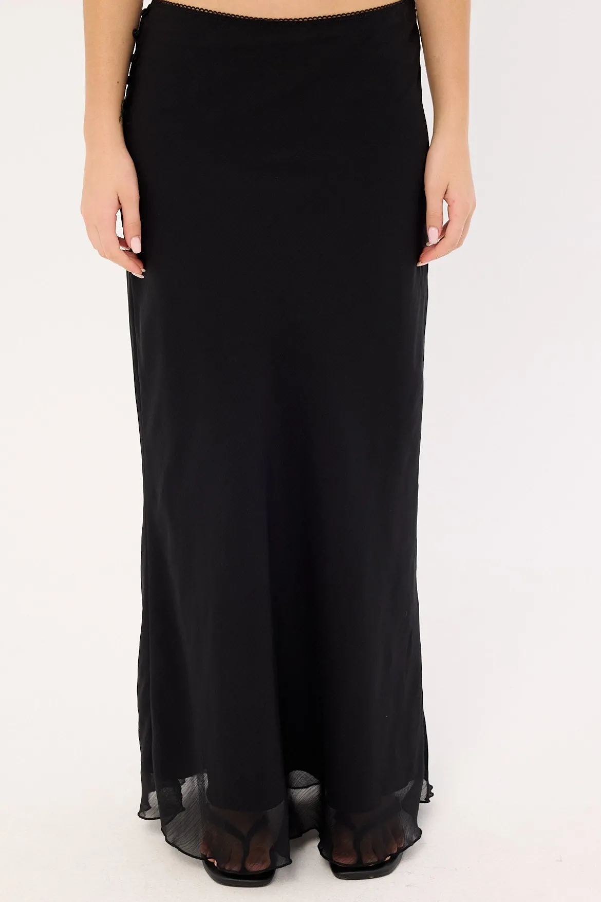 Rudi Maxi Skirt Black