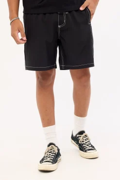 Run For The Hills Elastic Short Black