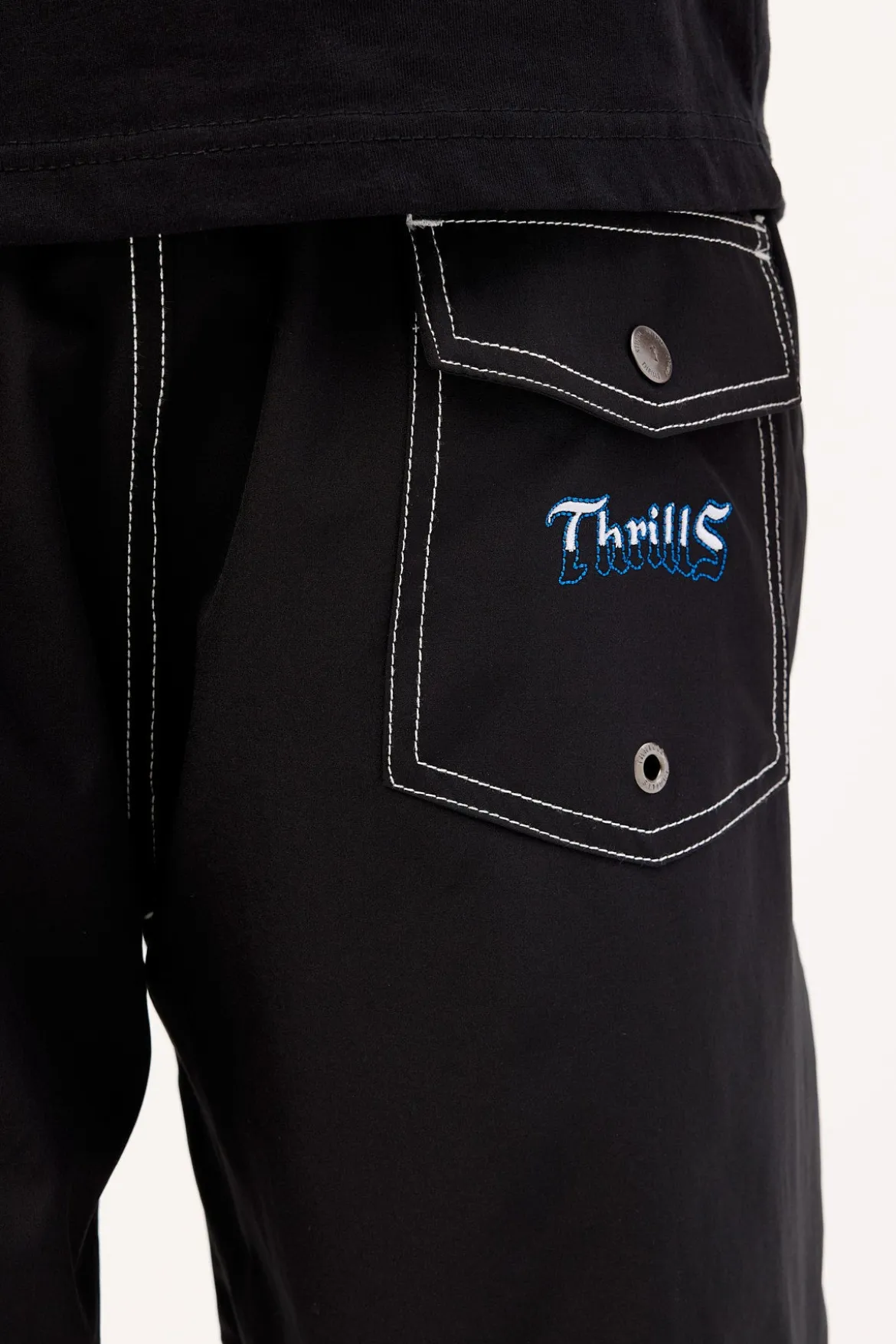 Run For The Hills Elastic Short Black