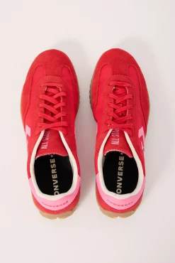 Run Star Trainer Sneaker Red Pink