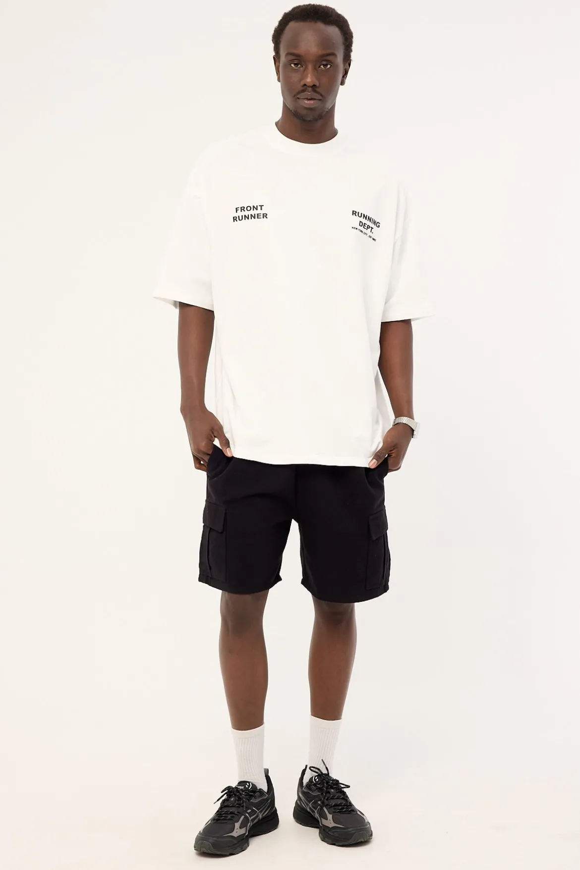 Running Dept Tee White