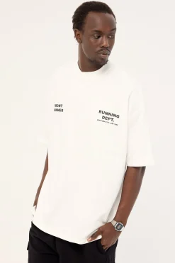 Running Dept Tee White