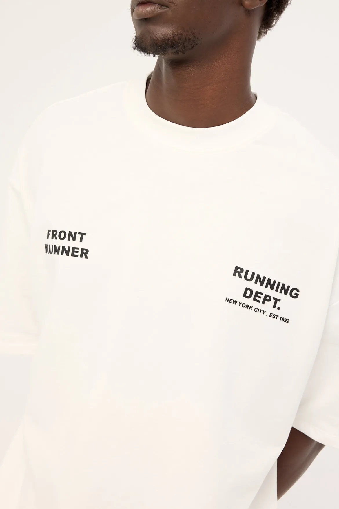 Running Dept Tee White