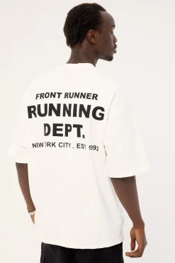 Running Dept Tee White