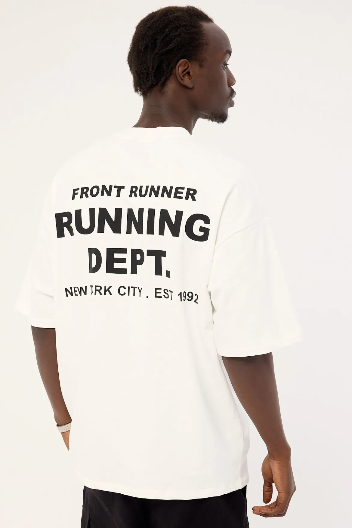 Running Dept Tee White