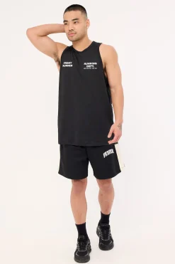 Running Dept Training Singlet Black