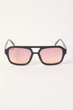 Runway Black/Sunset Lens