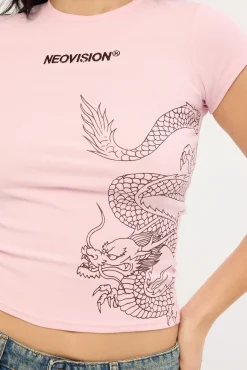 Ryuko Baby Tee Pink