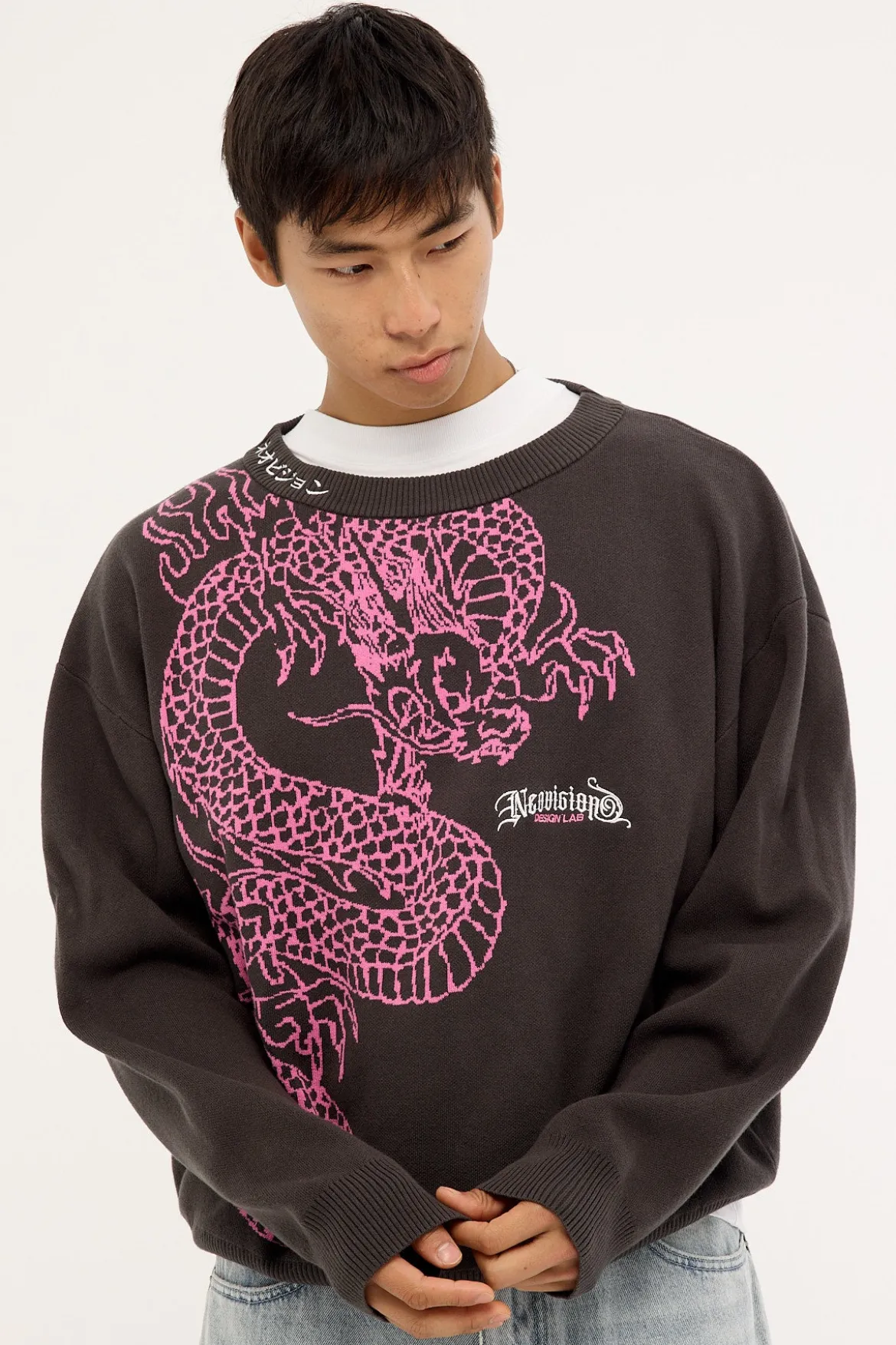 Ryuko Knit Sweater Off Black