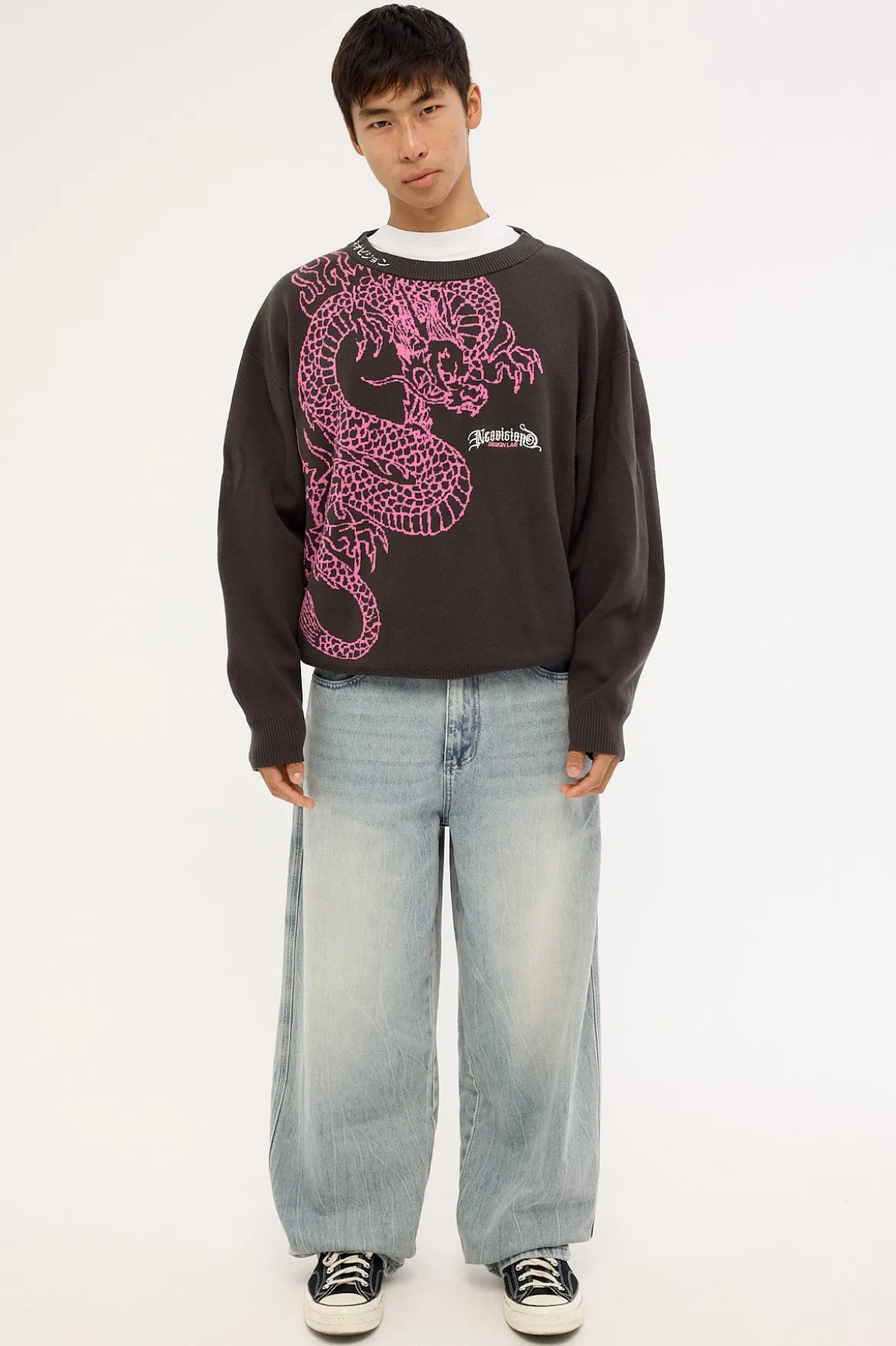 Ryuko Knit Sweater Off Black