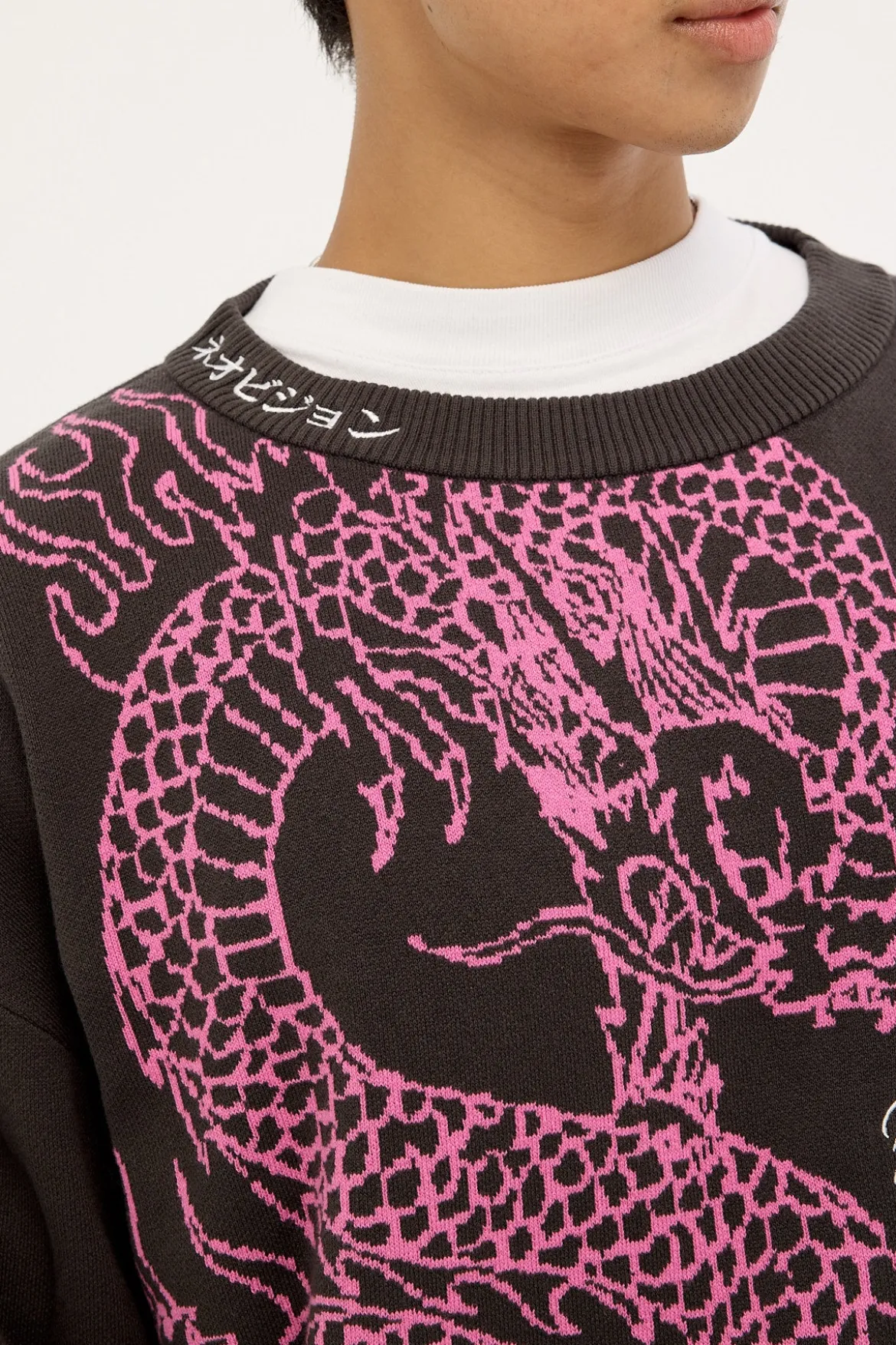 Ryuko Knit Sweater Off Black