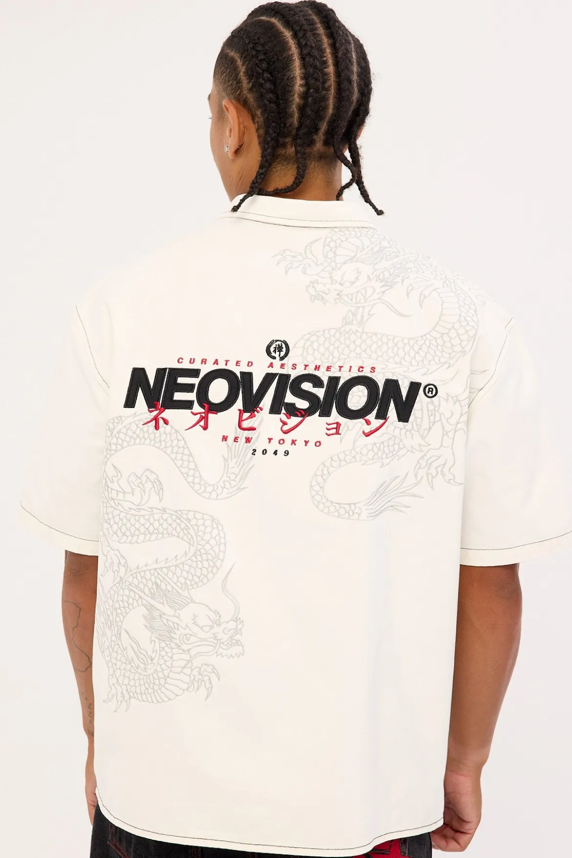 Ryuko Oversize Shirt White