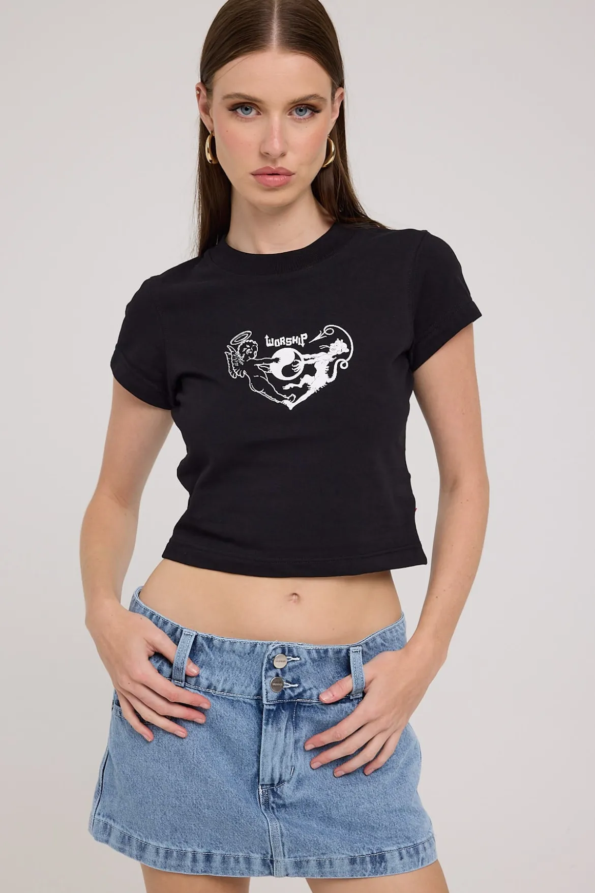 00's Mini Skirt Spirit Blue