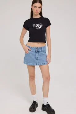 00's Mini Skirt Spirit Blue