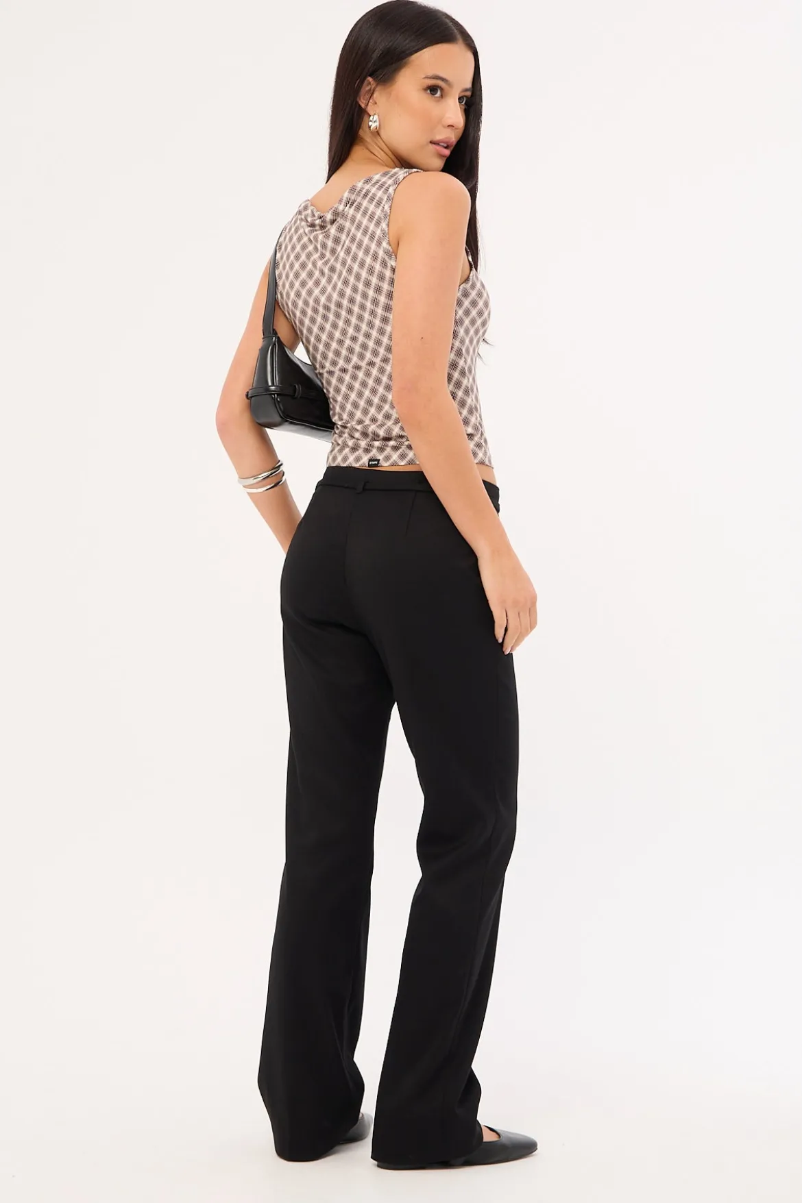 Sabine Belted Pant Black