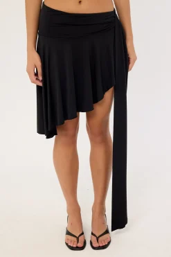 Safari Midi Skirt Noir