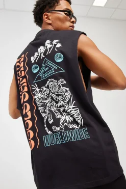 Safari Muscle Black Black