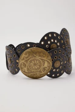 Saloon Disk Belt Black