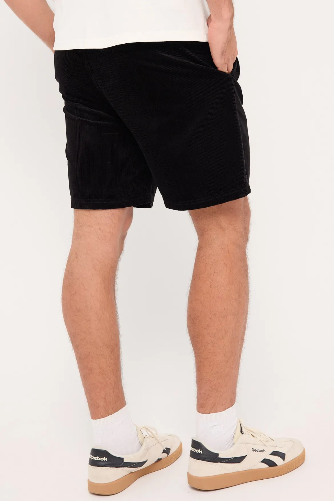 Salt Organic Cord Short Black
