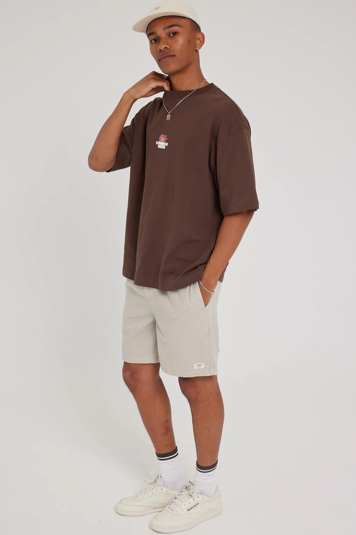 Salt Organic Cord Short Cream
