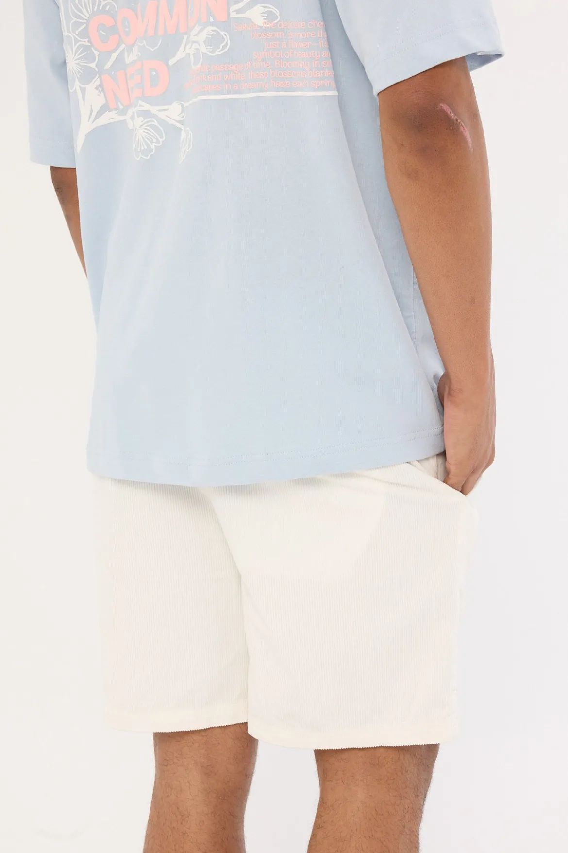 Salt Organic Cord Short White
