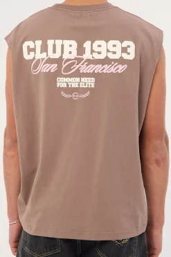 San Francisco Muscle Tank Taupe