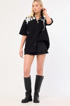 Sanctum Oversize Shirt Black