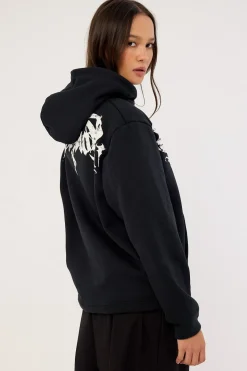 Sanctum Relaxed Hoodie Black