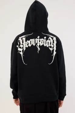 Sanctum Relaxed Hoodie Black