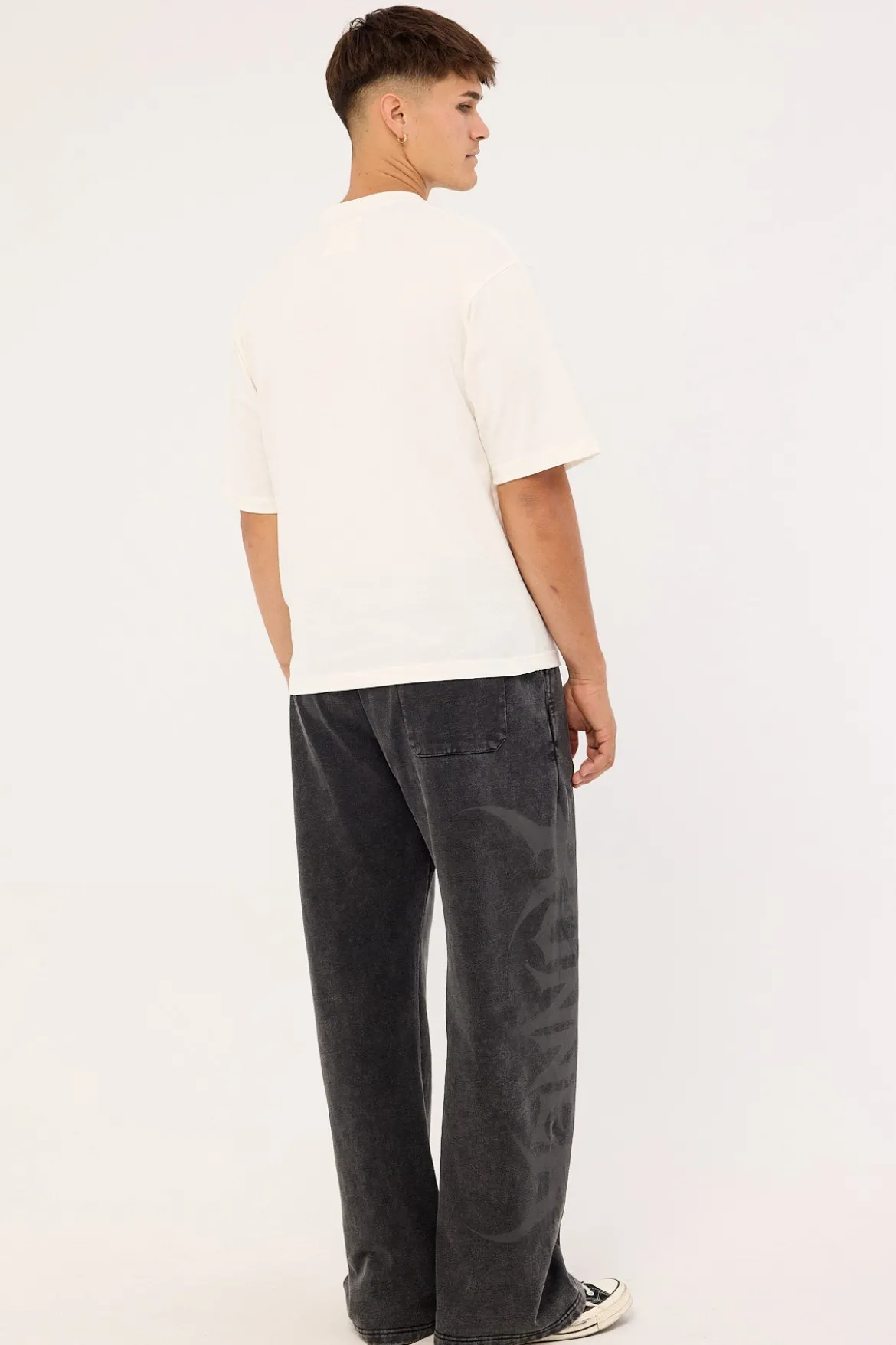 Sandstorm Wide Leg Pant Black Wash