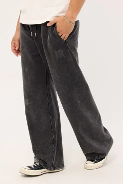 Sandstorm Wide Leg Pant Black Wash