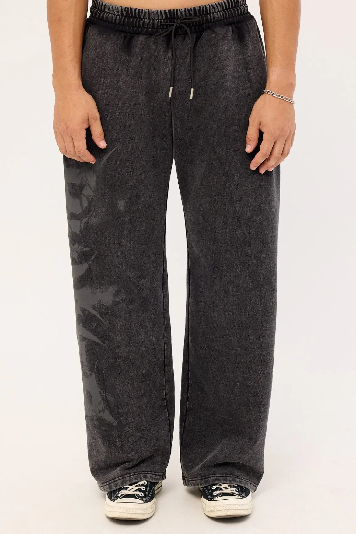 Sandstorm Wide Leg Pant Black Wash