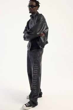 Savage Behemoth Super Baggy Jean Ash Black