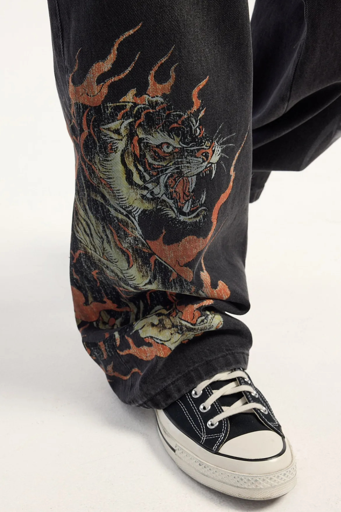 Savage Behemoth Super Baggy Jean Ash Black