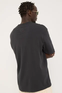 Scholar Boxy Heavyweight Tee Night Black