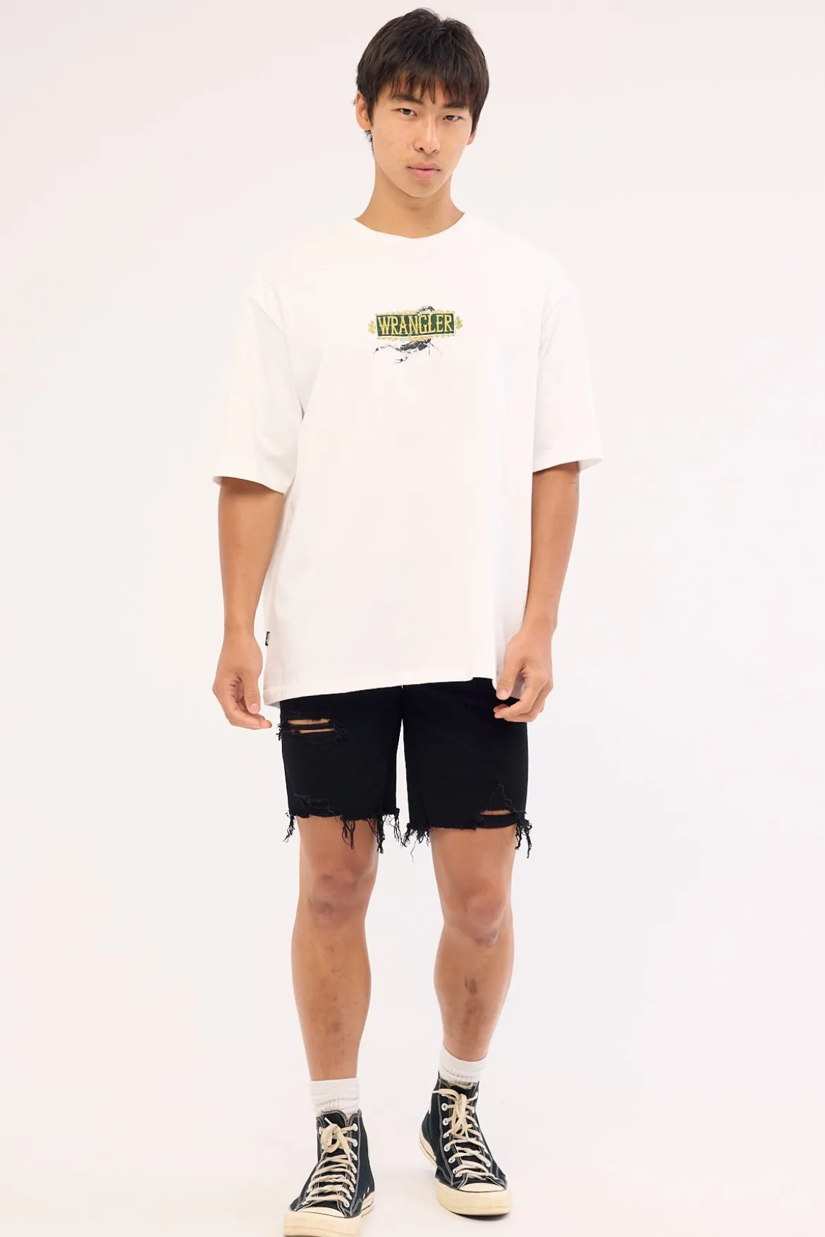 Scorpio Slacker Tee White