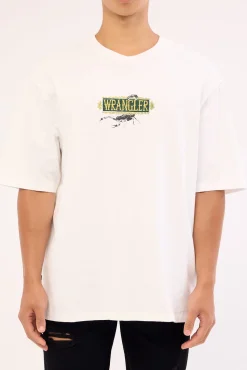 Scorpio Slacker Tee White