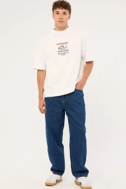 Scratch Boxcar Tee White