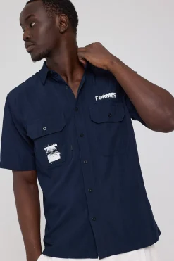 Scratched SS Work Shirt Cadet