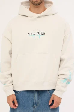 Scrawl Urban Hoodie Grey Fog