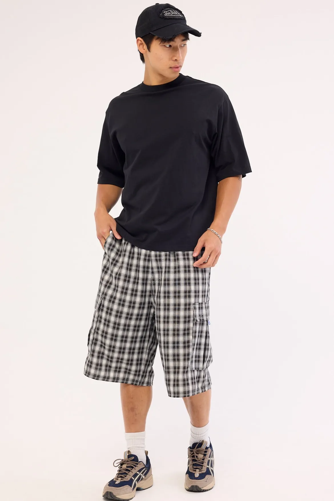 Screwdriva Elastic Cargo Short Black