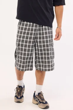 Screwdriva Elastic Cargo Short Black
