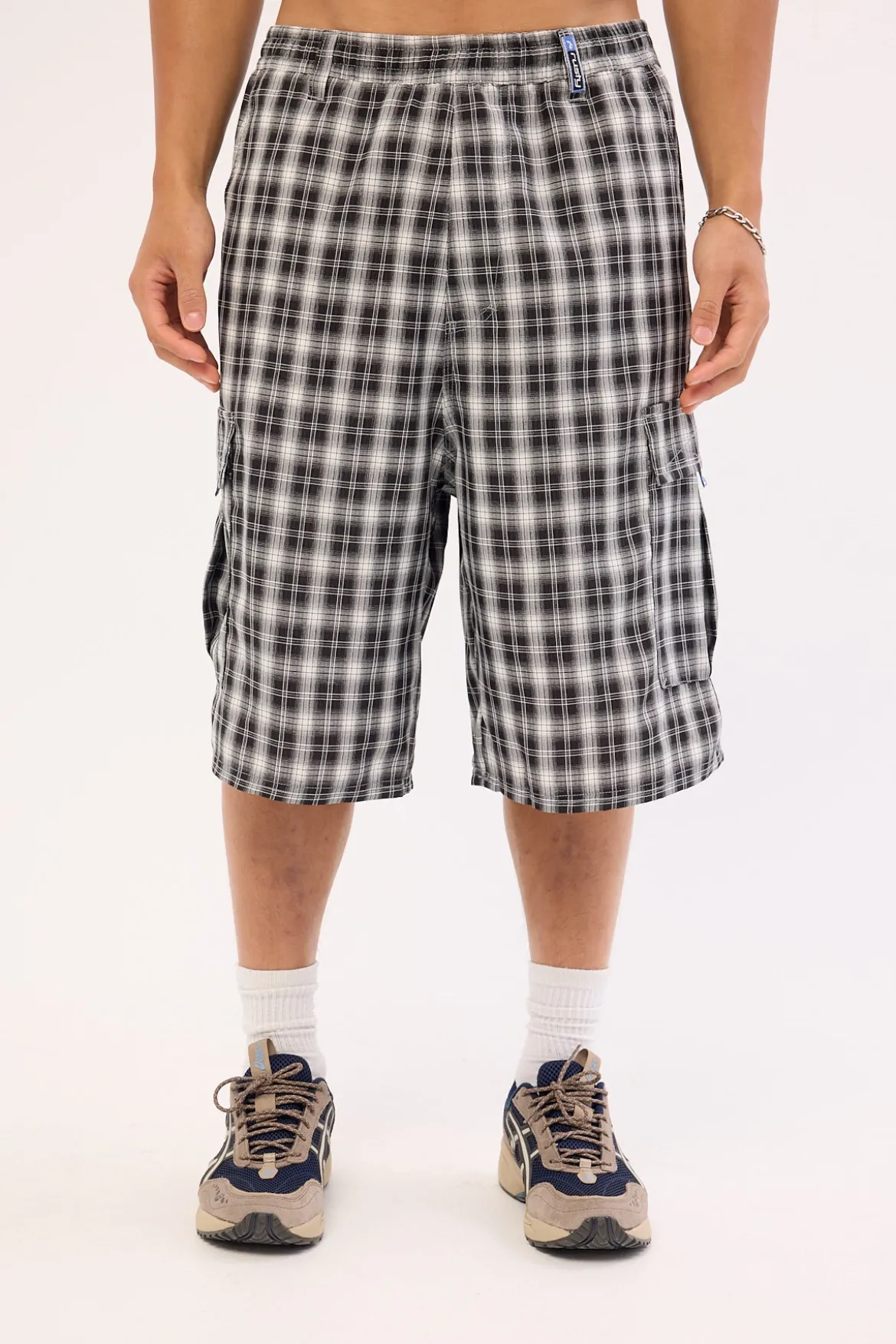 Screwdriva Elastic Cargo Short Black